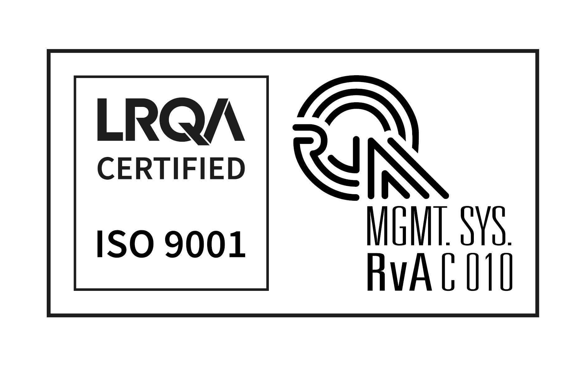 Logo ISO 9001 Keurmerkinstituut